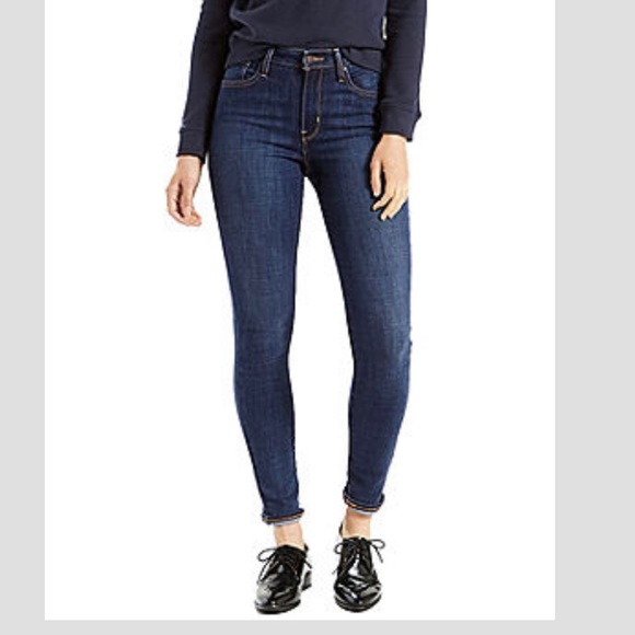 Levi's Denim - Levi’s 721 High Rise Skinny Jeans 30x30 Dark Wash